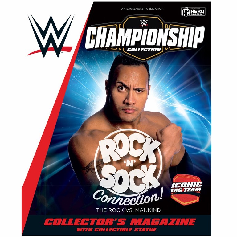 Eaglemoss WWE Iconic Tag Team Rock N Sock Connection